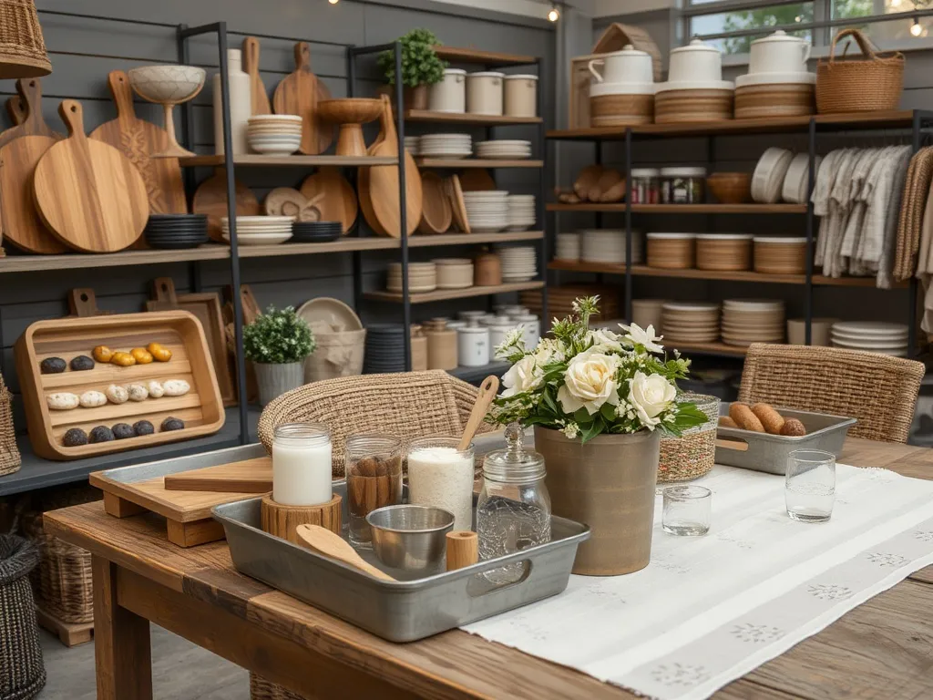 Modern BBQ setup with sleek accessories